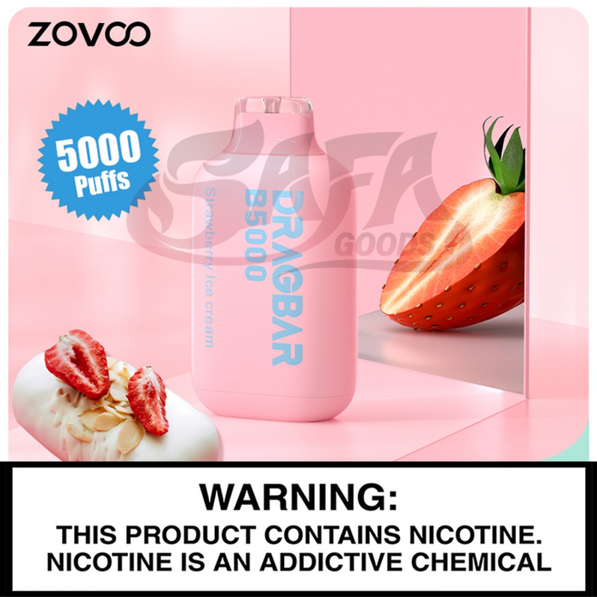 Zovoo Dragbar B5000 Disposables 5PC